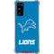 NFL Detroit Lions Distressed Galaxy S20 FE Clear Case